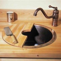 Copper Veggie Sink