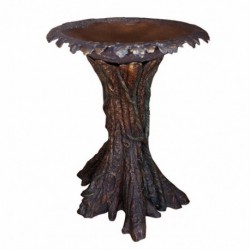 Fairy Tale Oak Pedestal and Vessel 27" W x 30" D