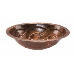 Premier Copper Bathroom Sink - 6" H - LO19FBDDB