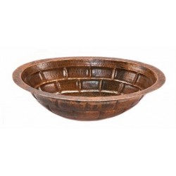 Premier Copper Bathroom Sink 6" H - LO19FBKDB