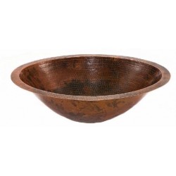 Premier Copper Bathroom Sink - 7" H - LO20FDB