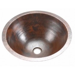 Premier Copper Bathroom Sink - 6" H - LR17FDB