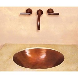 Paloma Small Undermount Copper Basin