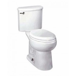 Palermo Two Piece Round Front Toilet - 6137.218/6137.028