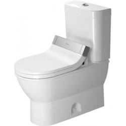 Darling New Two-piece Toilet with SensoWash Starck C Shower Toilet Seat with Concealed Connections 212651/093120