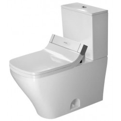Duravit DuraStyle Two-piece Toilet  with DuraStyle SensoWash Shower Toilet Seat - 216051 / 093520 / 610200