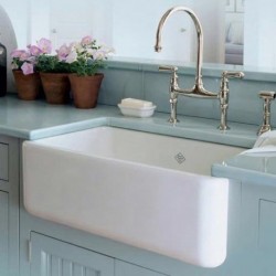 Rohl Fireclay Apron Kitchen Sink RC3018