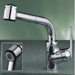 KWC Domo Pull Out Kitchen Prep Faucet 10.061.002