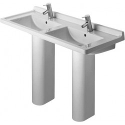 Starck 3 Double Washbasin Set 51 1/8" 033213/086516