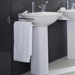 Darling New Pedestal Washbasin 25 5/8" 262165/085824