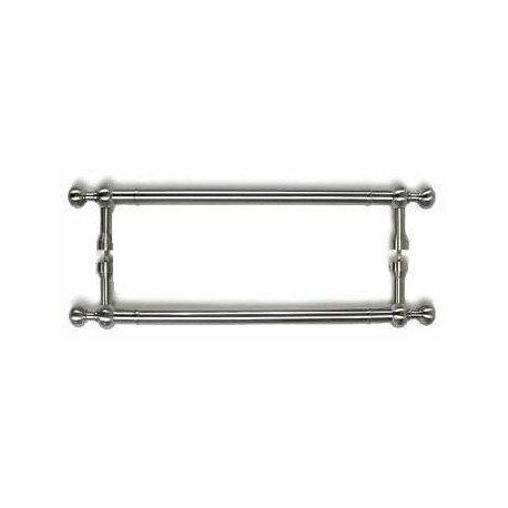 Back to Back Passage Brass Door Pull  M830-12 Pair