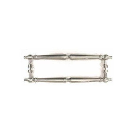 Back to Back Passage Brass Door Pull M730-12 Pair