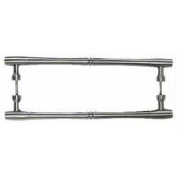 Back to Back Passage Brass Door Pull M723-12 Pair