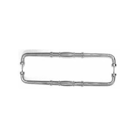 Back to Back Passage Brass Door Pull M841-12 Pair