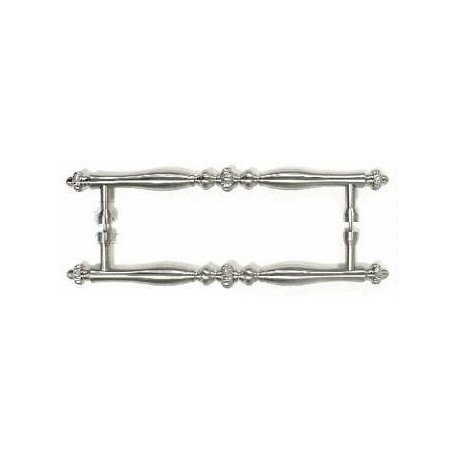 Back to Back Brass Door Pull M808-12 Pair