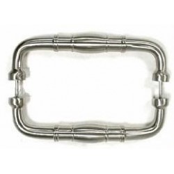 Back to Back Passage Brass Door Pull M841-8