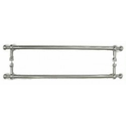 Back to Back Passage Brass Door Pull  M828-18Pair