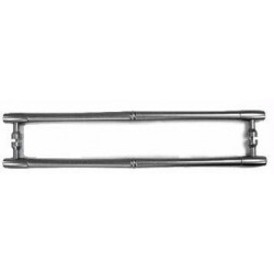 Back to Back Passage Brass Door Pull M723-18 Pair