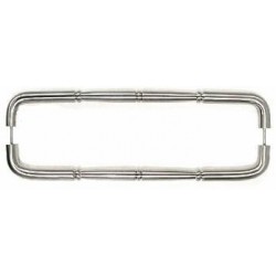 Back to Back Passage Brass Door Pull M716-18