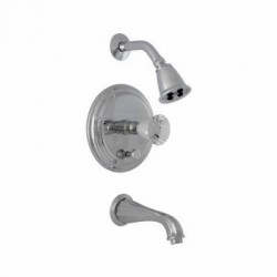 Caribe 1/2" Pressure Balance Tub & Shower Set CAT34H29