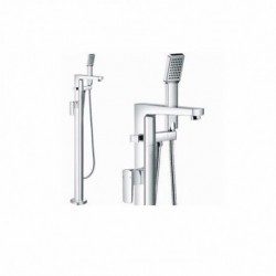 Safire Floor Mount Tub Filler with Hand Shower F702-1