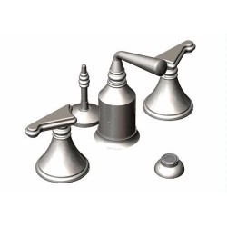 Jasmin Bidet Set with Spray and Diverter 6CJSS