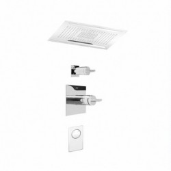 Aqua-Sense Ceiling-Mount Shower System With Diverter Valve (Rough and Trim Included) AQ5.000A