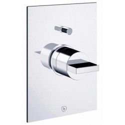 Opus 2 Square Pressure Balance Trim with Diverter  TSU821