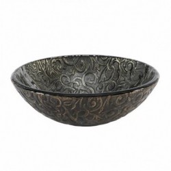 Ryvyr Reflex Metallic Grey Copper Vine Vessel RVE165MGV