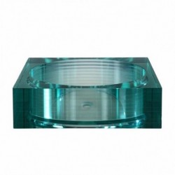 Ryvyr Segment Tempered Square Glass Vessel GV105RSQ