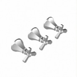 Hexis Three Valve Tub Filler with Diverter 2AHXC