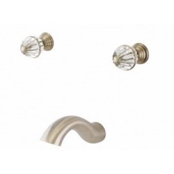 Mandoline Crystal Wall Tub Set  24-300