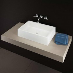 Blu Stone Rectangular Countertop Basin SA0208