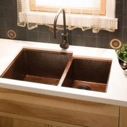 Native Trails Cocina Duet Undermount Kitchen Sink CPS275/CPS575