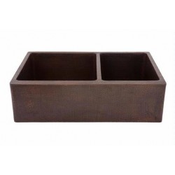 Premier Copper Kitchen Sink 33" W x 22" L x 9" H - KA60DB33229
