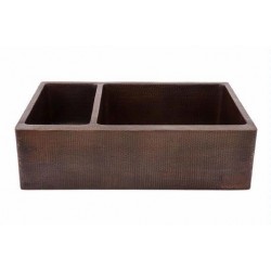 Premier Copper Kitchen Sink  33" W x 22" L - KA25DB33229