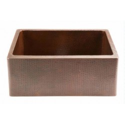 Premier Copper Kitchen Sink 25" W x 22" L x 9" H - KASDB25229