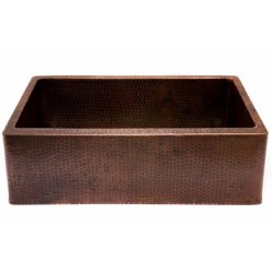 Premier Copper Kitchen Sink 30" W x 22" L x 9" H - KASDB30229