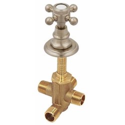 Victorian 2-Way 3/4" Wall Diverter 20-382-20