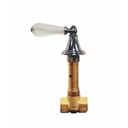 Colisee Crystal Wall Valve 3/4" Hot  88N-373H