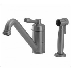 Vermix spray single lever faucet with swivel spout and side spray 1103S