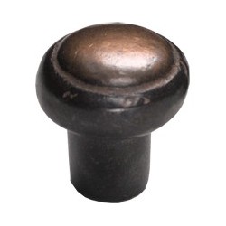 Cast Bronze Mountain Round Knob 781