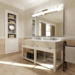 Boulevard 36" x 36" Single Lighted Mirror BOU3636