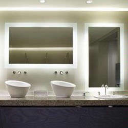 Silhouette 30" x 30" Lighted Mirror SIL3030