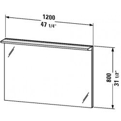 Darling New Mirror with Lighting 47 1/4" DN 7258