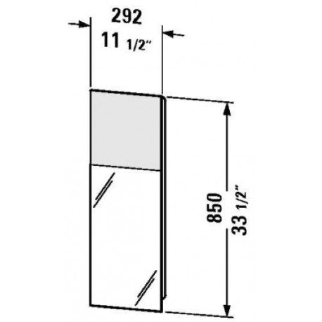 Starck Mirror with Lighting S1 9716