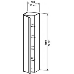 Duravit Ketho Tall Cabinet KT1255 L/R