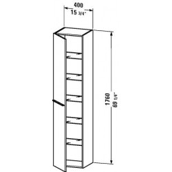 Duravit X-Large Tall Cabinet  XL 1136 L/R