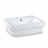 Ryvyr Semi-Recessed Rectangular Ceramic Vessel CSR213RC