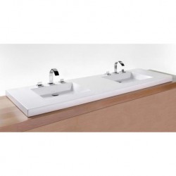 Cube Semi Recessed Lav VCS72-0